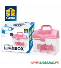 Multipurpose Clear Medicine Cosmetic Plastic Storage Box Organizer